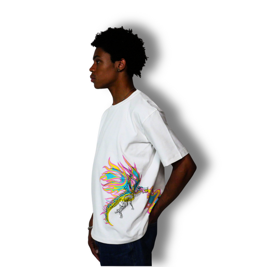 The White Tee With The Dragon Tattoo